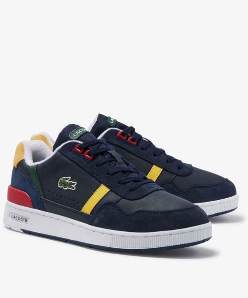 ZAPATILLAS LACOSTE T-CLIP SMA NAVY / YELLOW