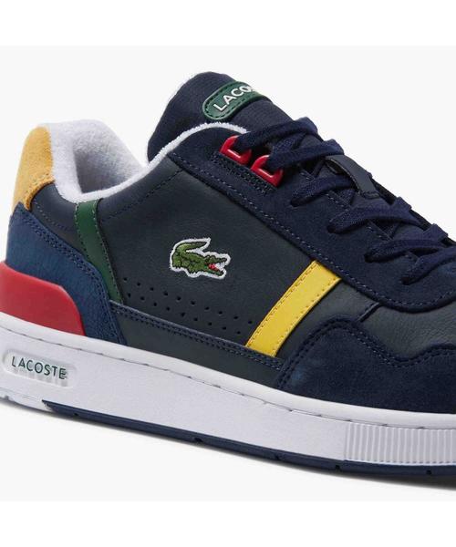 ZAPATILLAS LACOSTE T-CLIP SMA NAVY / YELLOW