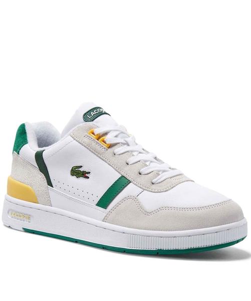 para Atento Más temprano ZAPATILLAS LACOSTE T-CLIP 2 0722 SMA WHITE / GREEN