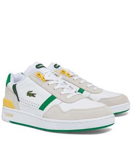 ZAPATILLAS LACOSTE T-CLIP 2 0722 SMA WHITE / GREEN