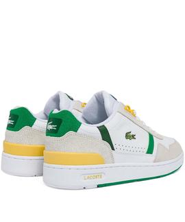 ZAPATILLAS LACOSTE T-CLIP 2 0722 SMA WHITE / GREEN