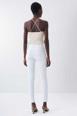 SECRET SKINNY FIT HIGH RISE BLANCO