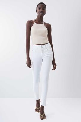 SECRET SKINNY FIT HIGH RISE BLANCO