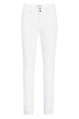 PANTALÓN VAQUERO SECRET SKINNY FIT HIGH RISE PUSH IN BLANCO