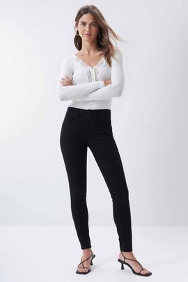 SECRET SKINNY FIT HIGH RISE TRUE BLACK