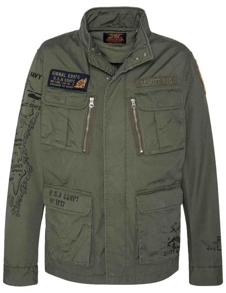 Chaqueta hombre schott WINDSTAR KAKI 