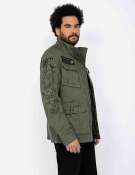 CHAQUETA MILITAR SCHOTT M1941 VERDE CAQUI