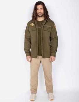 SOBRECAMISA MILITAR SCHOTT SHCURTIS VERDE CAQUI