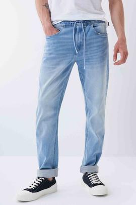 PANTALÓN VAQUERO S-RESIST REGULAR FIT EN DENIM AZUL CLARO