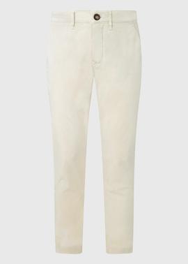 PANTALÓN BOLSO CHINO JAMES SLIM FIT CRUDO