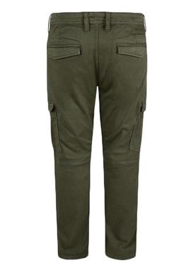 PANTALÓN JOGGER BOLSO CARGO JARED VERDE GYMDIGO