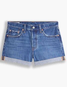 SHORT VAQUERO 501® ORIGINAL ORINDA TROY EN DENIM AZUL