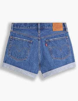 SHORT VAQUERO 501® ORIGINAL ORINDA TROY EN DENIM AZUL