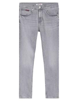 PANTALÓN VAQUERO AUSTIN SLIM TAPERED FIT BF1271 GRIS CLARO