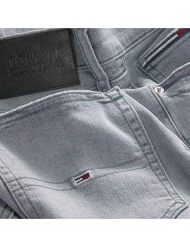 PANTALÓN VAQUERO AUSTIN SLIM TAPERED FIT BF1271 GRIS CLARO