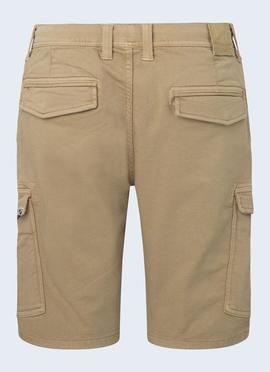 BERMUDA JOGGER BOLSO CARGO JARED CAMEL GYMDIGO