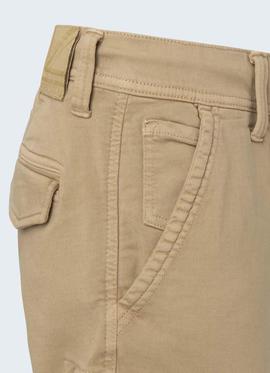 BERMUDA JOGGER BOLSO CARGO JARED CAMEL GYMDIGO