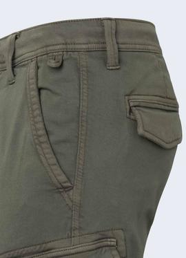 BERMUDA JOGGER BOLSO CARGO JARED VERDE GYMDIGO