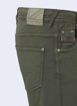 BERMUDA JAGGER SHORT SLIM FIT GYMDIGO VERDE CAQUI DEGRADÉ