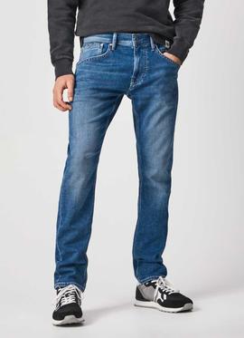 PANTALÓN VAQUERO TRACK REGULAR FIT HM3 GYMDIGO DENIM