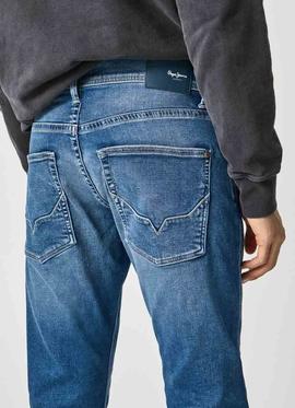 PANTALÓN VAQUERO TRACK REGULAR FIT HM3 GYMDIGO DENIM