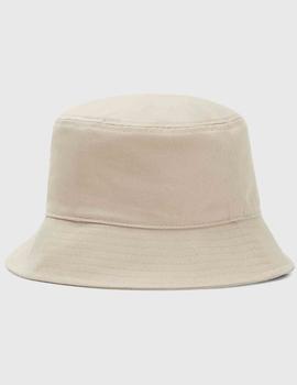 GORRO DE PESCADOR FLAG BUCKET BEIGE CON LOGO