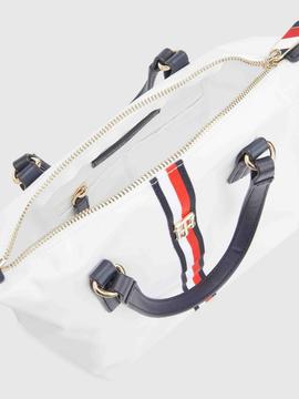 BOLSO POPPY SMALL TOTE CORP BLANCO