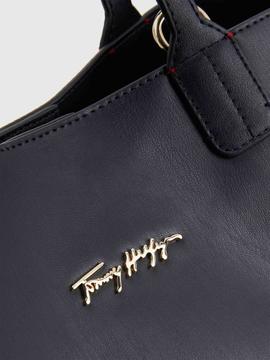 BOLSO ICONIC TOMMY SATCHEL AZUL MARINO