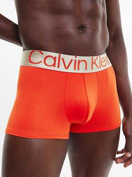 BOXER TRUNK 3 PACK STEEL MICRO NARANJA, VERDE CAQUI Y NEGRO