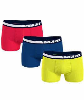 BOXER 3 PACK TRUNK AZUL, ROJO Y AMARILLO