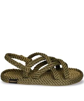 SANDALIAS DE HOMBRE BODRUM VERDE CAQUI