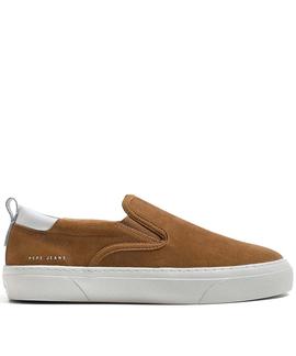 ZAPATILLAS DE PIEL YOGI CAMEL