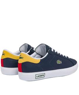 ZAPATILLAS LACOSTE POWERCOURT AZUL MARINO