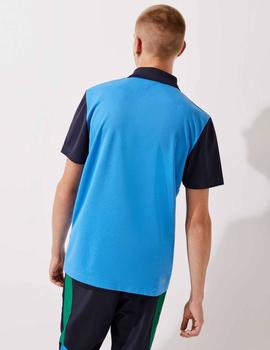 POLO LACOSTE SPORT TRANSPIRABLE MULTICOLOR