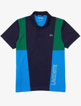 POLO LACOSTE SPORT TRANSPIRABLE MULTICOLOR