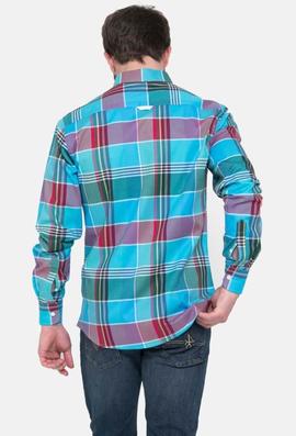 CAMISA DE HOMBRE TARTAN VERDE