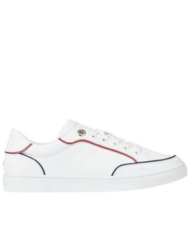 ZAPATILLAS TOMMY CORPORATE BLANCAS CON VIVO MULTICOLOR