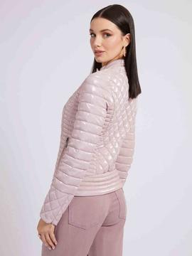 CHAQUETA ACOLCHADA NEW VONA JACKET ROSA METALIZADA