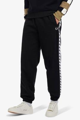 PANTALÓN DEPORTIVO TAPED TRACK PANT NEGRO