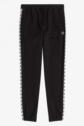 PANTALÓN DEPORTIVO TAPED TRACK PANT NEGRO