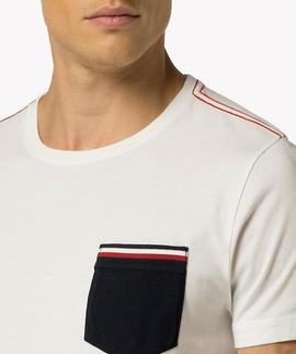 CARL C-NK TEE REGULAR FIT BLANCO