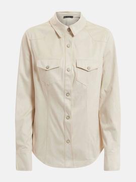 CAMISA DAISY DE EFECTO ANTE BEIGE