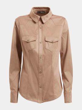 CAMISA DAISY DE EFECTO ANTE NUDE