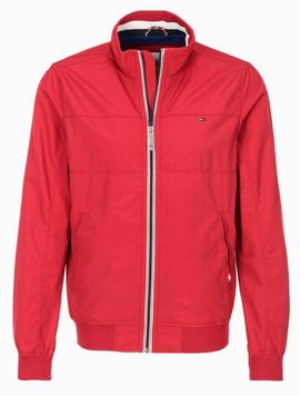 BASIC NYLON JACKET REGULAR FIT CHILI PEPPER