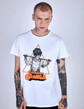 CAMISETA UNISEX ALEX SKULL BLANCA