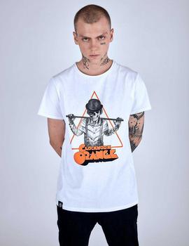 CAMISETA UNISEX ALEX SKULL BLANCA