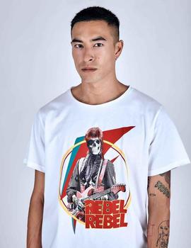 CAMISETA UNISEX ZIGGY SKULL BLANCA