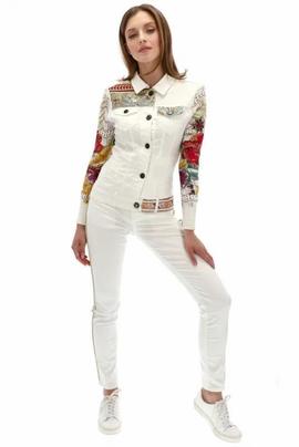 CHAQ_EXOTIC WHITE JACKET