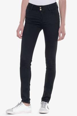 PANTALÓN VAQUERO JF ULTRAPULP HIGH RISE SLIM FIT MANAS BLACK