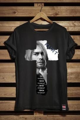 CAMISETA DE HOMBRE KURT END NEGRA